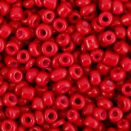 Seed beads 8/0 (3mm) Burgundy red